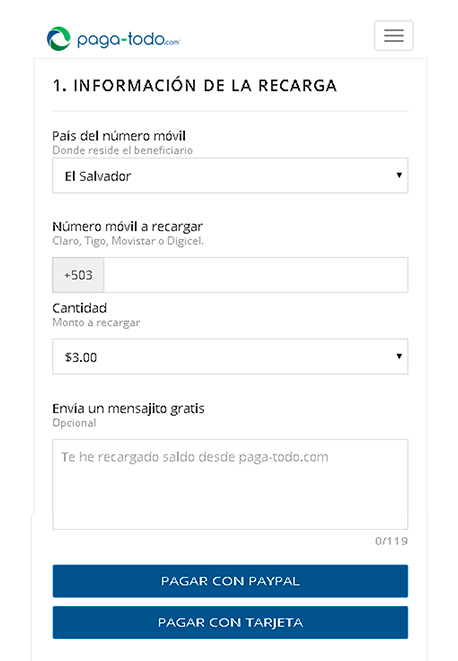 Recargas Paga-Todo